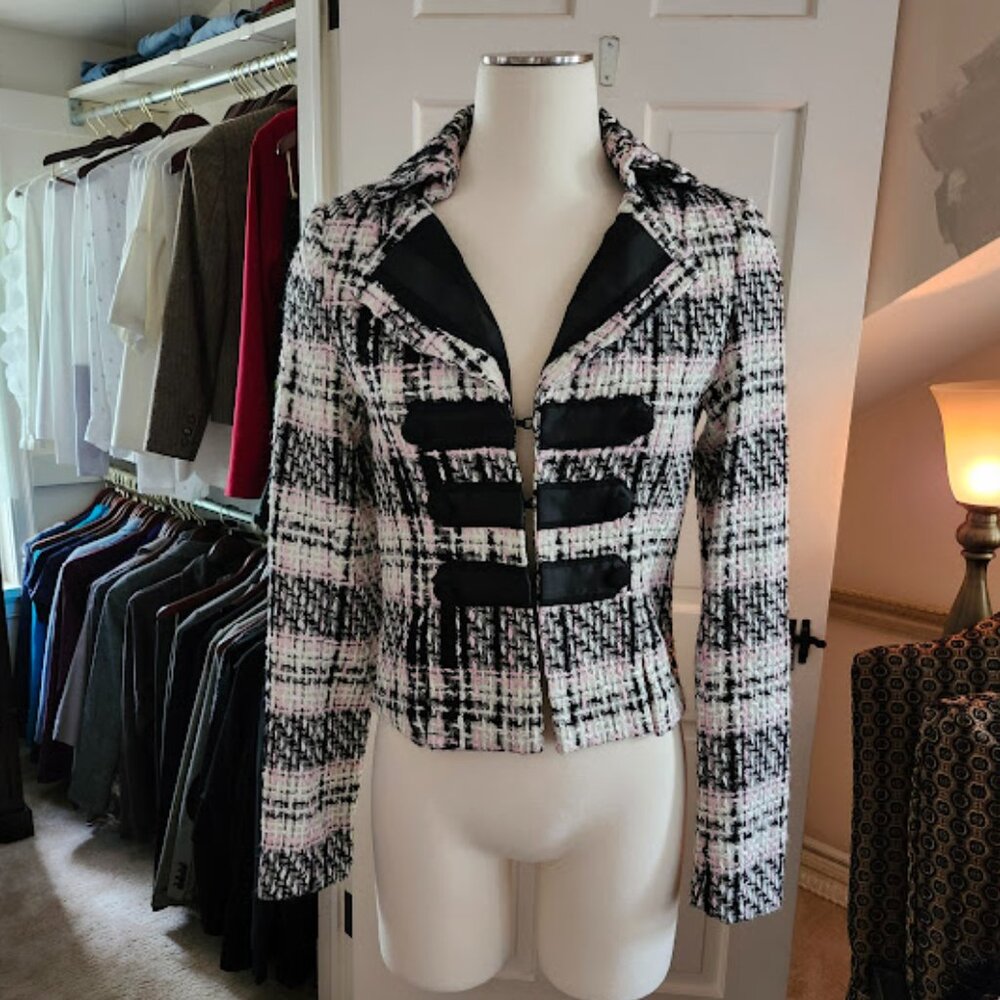 Wet Seal Plaid Blazer